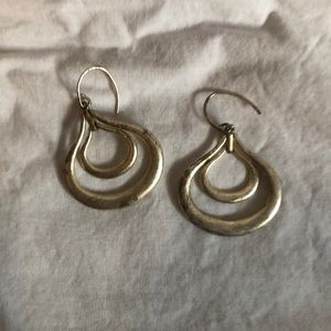 FREE WITH PURCHASE! :) Fossil Gold Hoops